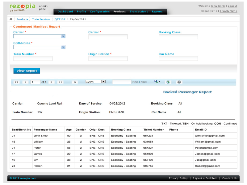 Reports and Documentation