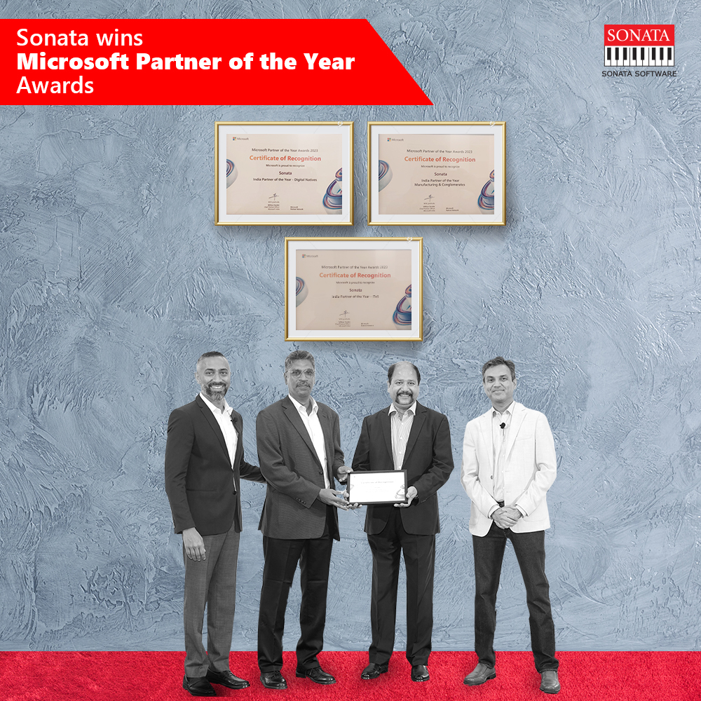 Sonata wins Microsoft Partner of Year Awards